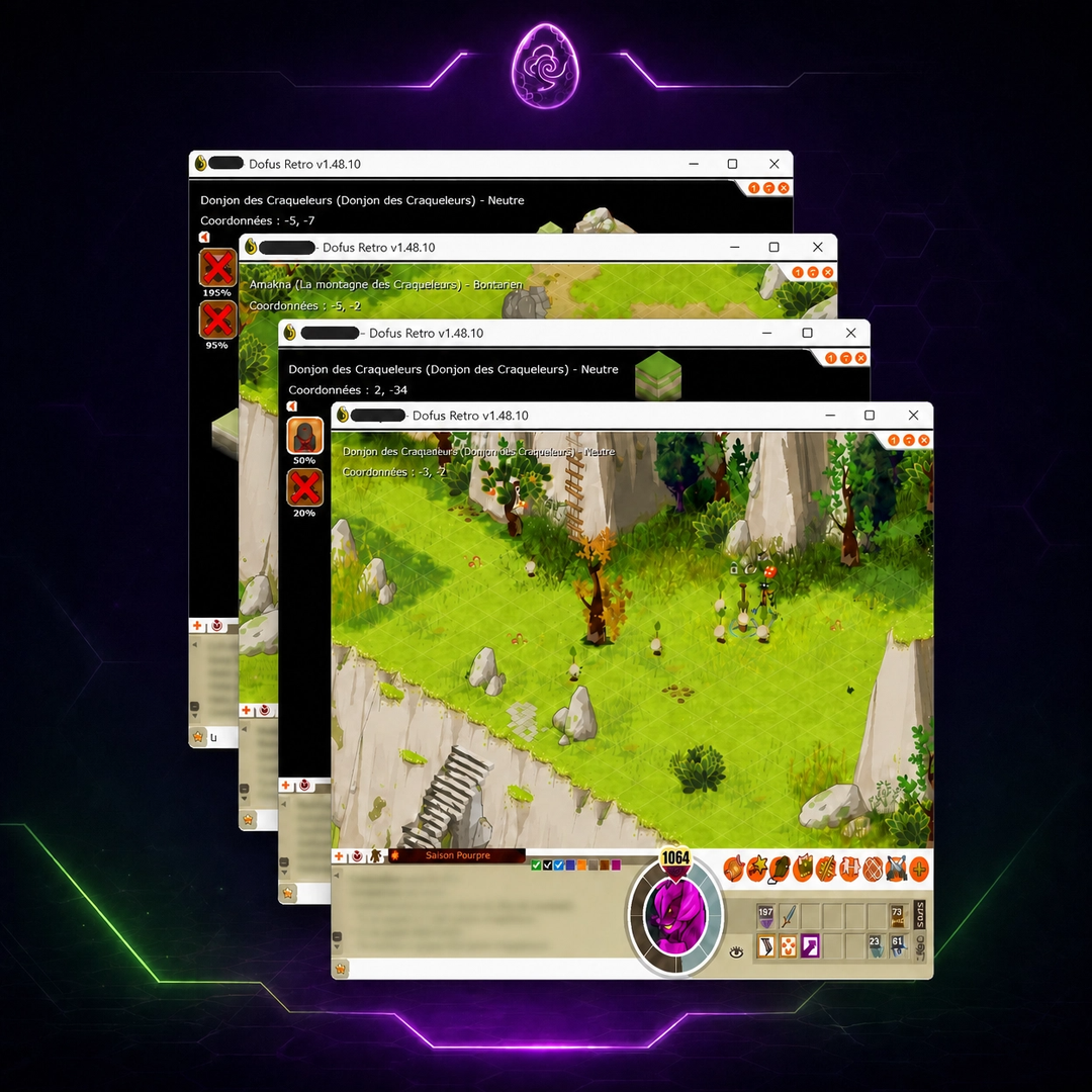 Multi-instance Dofus Retro avec Botus